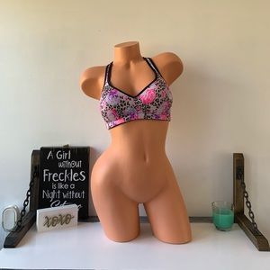 🅟🅘🅝🅚 Leopard Print yoga Bra
